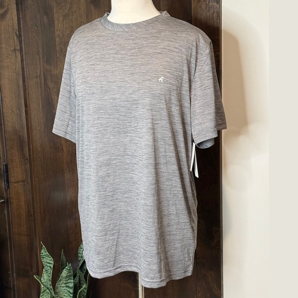 NWT Men’s Caribbean Joe Island Supply Co Breeze Tech T-Shirt Size M Heather grey - Picture 1 of 6